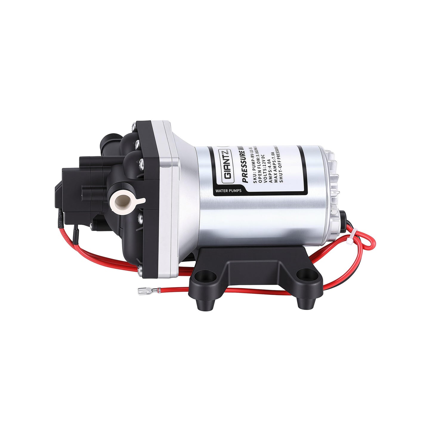 Giantz 12V Water Pump High Pressure Fast Self Priming 11.3L with Auto Switch for RV Caravan Boat