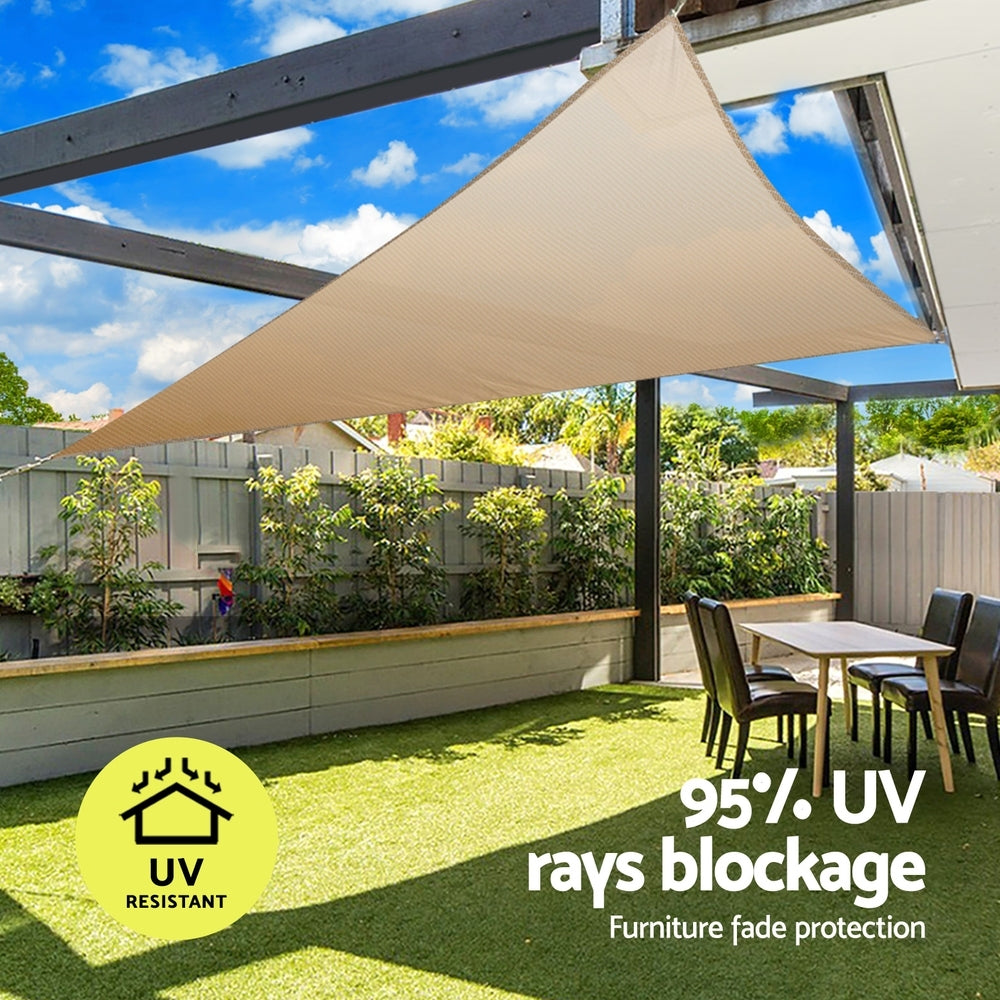 instahut-shade-sail-cloth-shadecloth-triangle-sun-canopy-6-1x6-1x6-1m at www.mallsonline.com.au