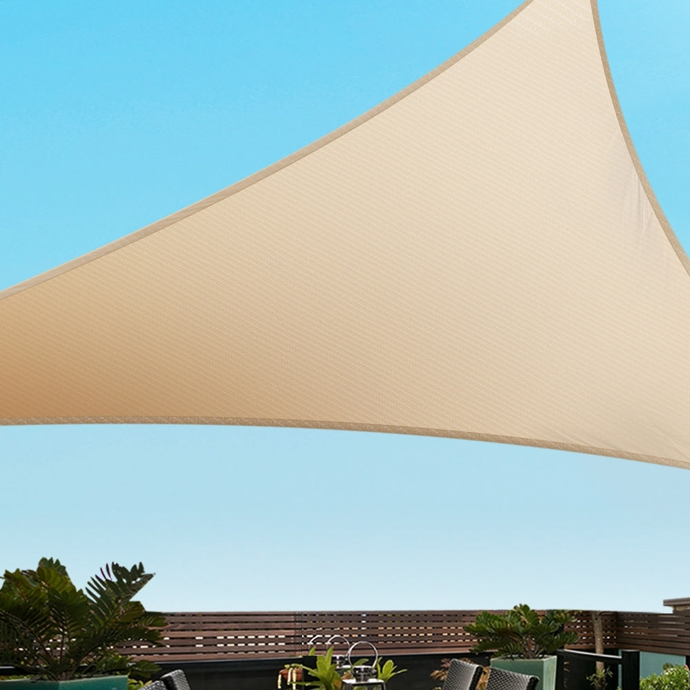 instahut-shade-sail-cloth-shadecloth-triangle-sun-canopy-6-1x6-1x6-1m www.mallsonline.com.au