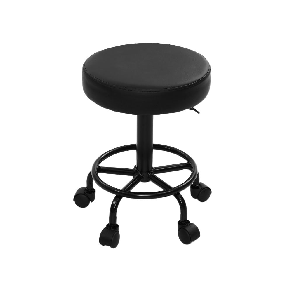 Artiss 2 x Salon Stool Round Swivel Chair