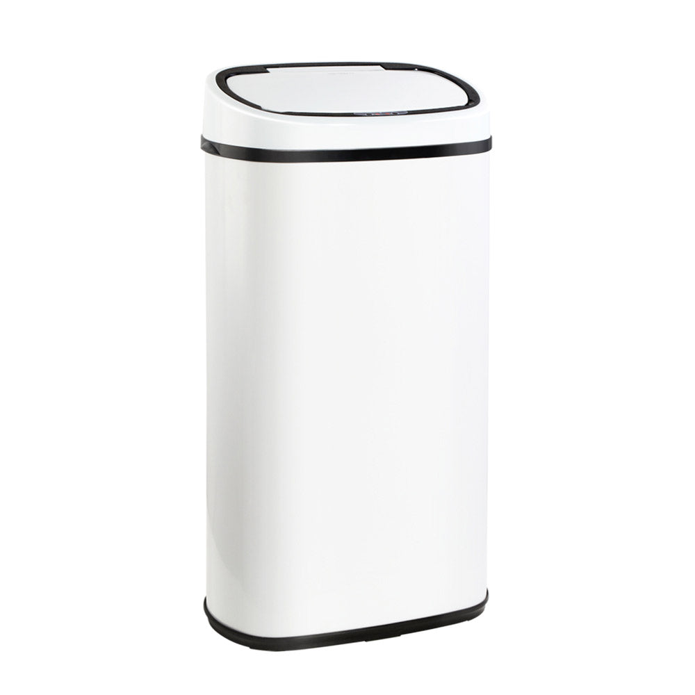 devanti-58l-sensor-bin-white at www.mallsonline.com.au