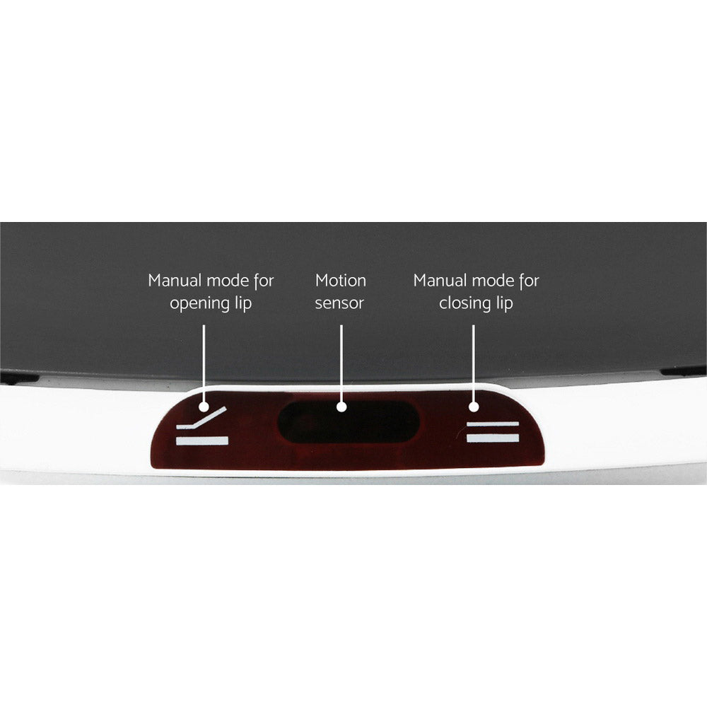 devanti-motion-sensor-bin-automatic-rubbish-bins-waste-trash-can-ash-black-9l at www.mallsonline.com.au