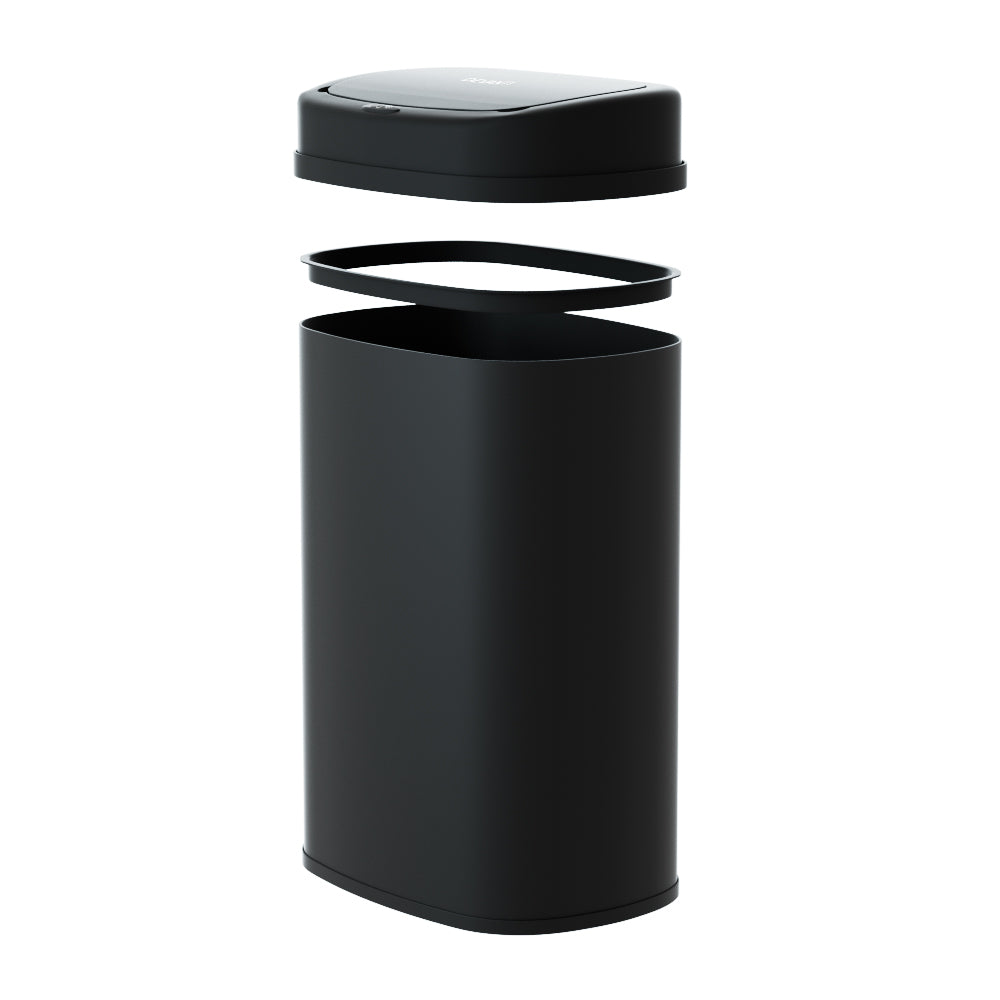 devanti-sensor-bin-50l-motion-rubbish-trash-can-auto-touch-free-kitchen-black www.mallsonline.com.au