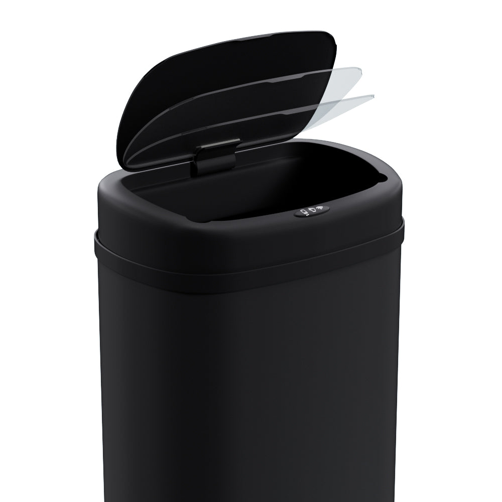 devanti-sensor-bin-50l-motion-rubbish-trash-can-auto-touch-free-kitchen-black www.mallsonline.com.au