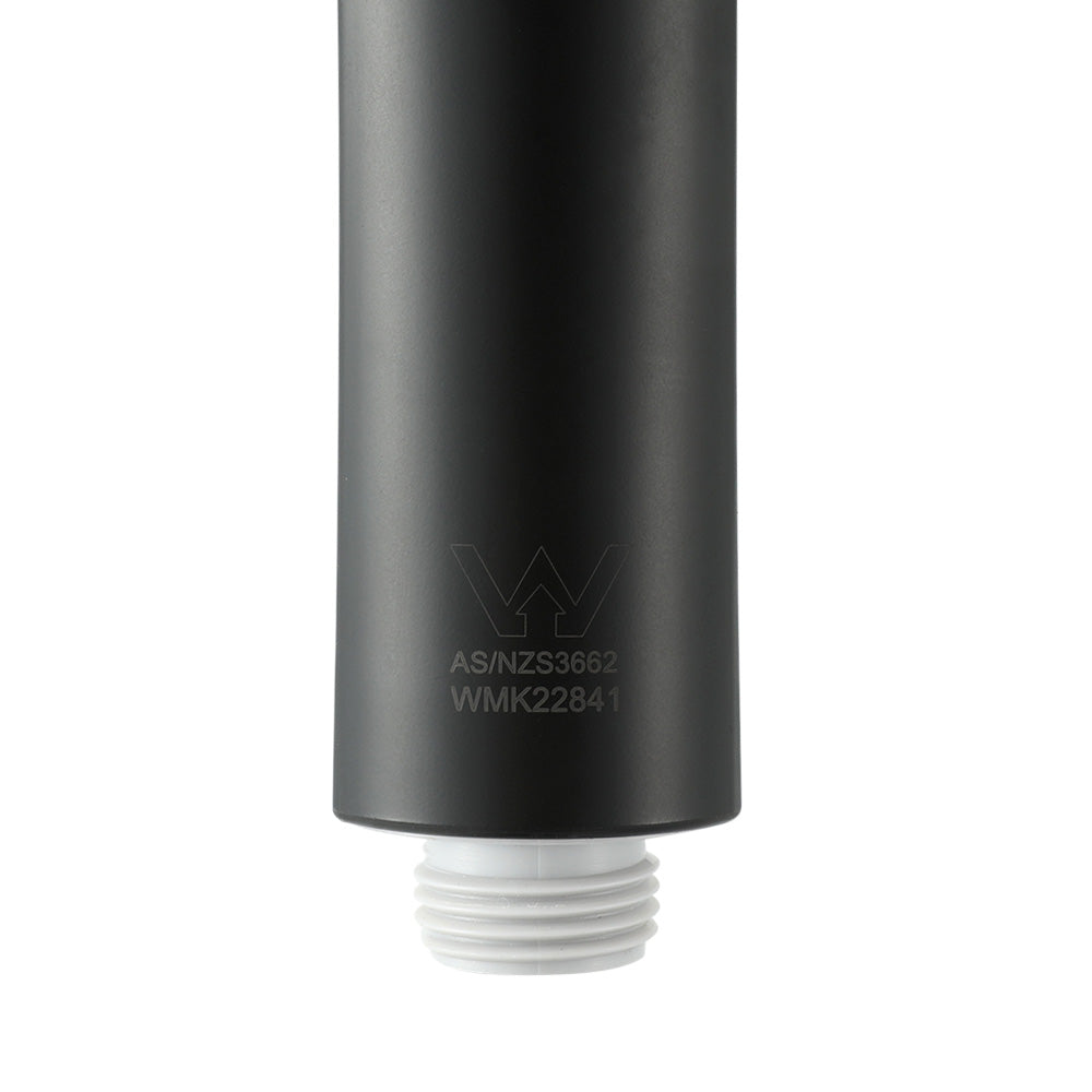 handheld-shower-head-4-5-high-pressure-5-modes-poweful-round-black at www.mallsonline.com.au