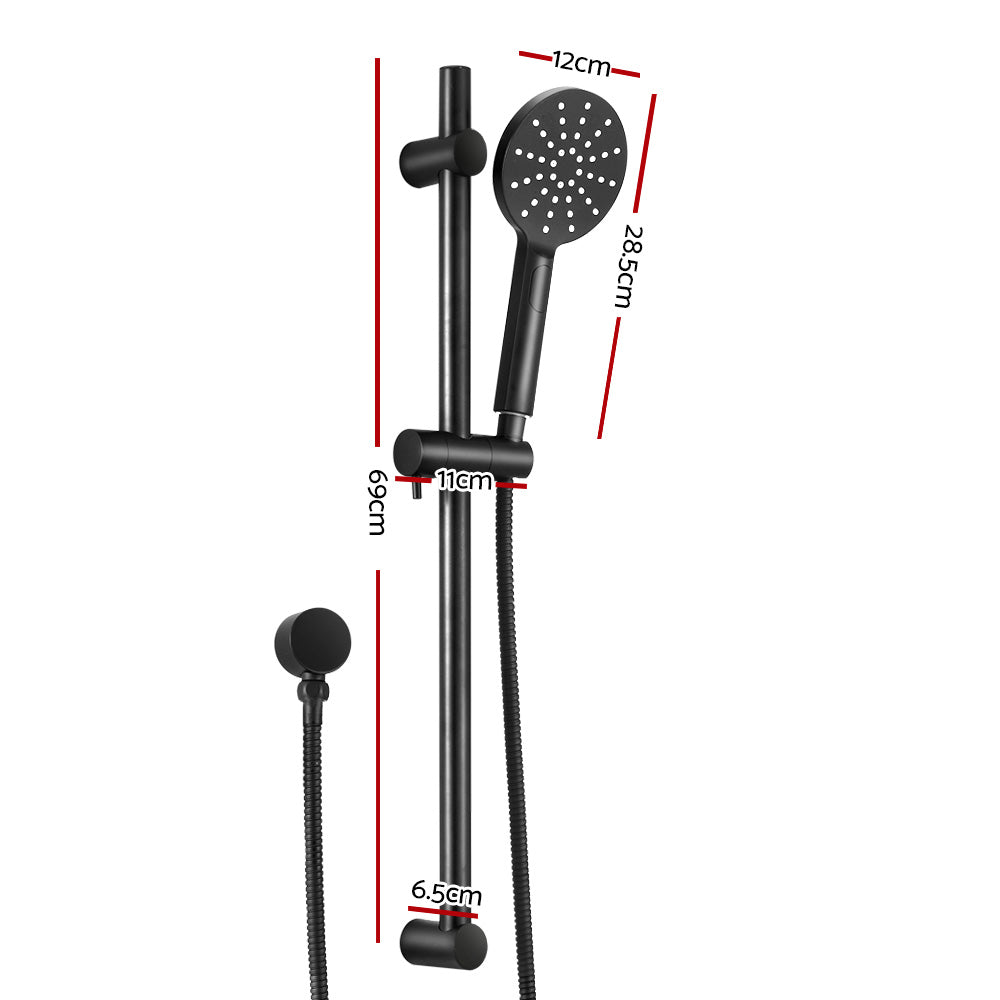 handheld-shower-head-wall-holder-4-7-high-pressure-adjustable-3-modes-black at www.mallsonline.com.au