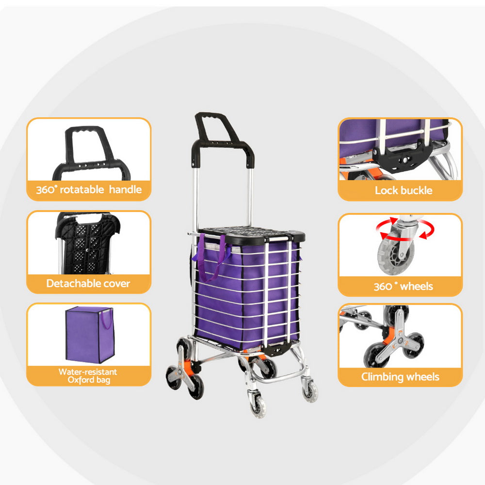 emajin-foldable-shopping-cart-trolley-35l-grocery-bag-rolling-wheel-portable www.mallsonline.com.au