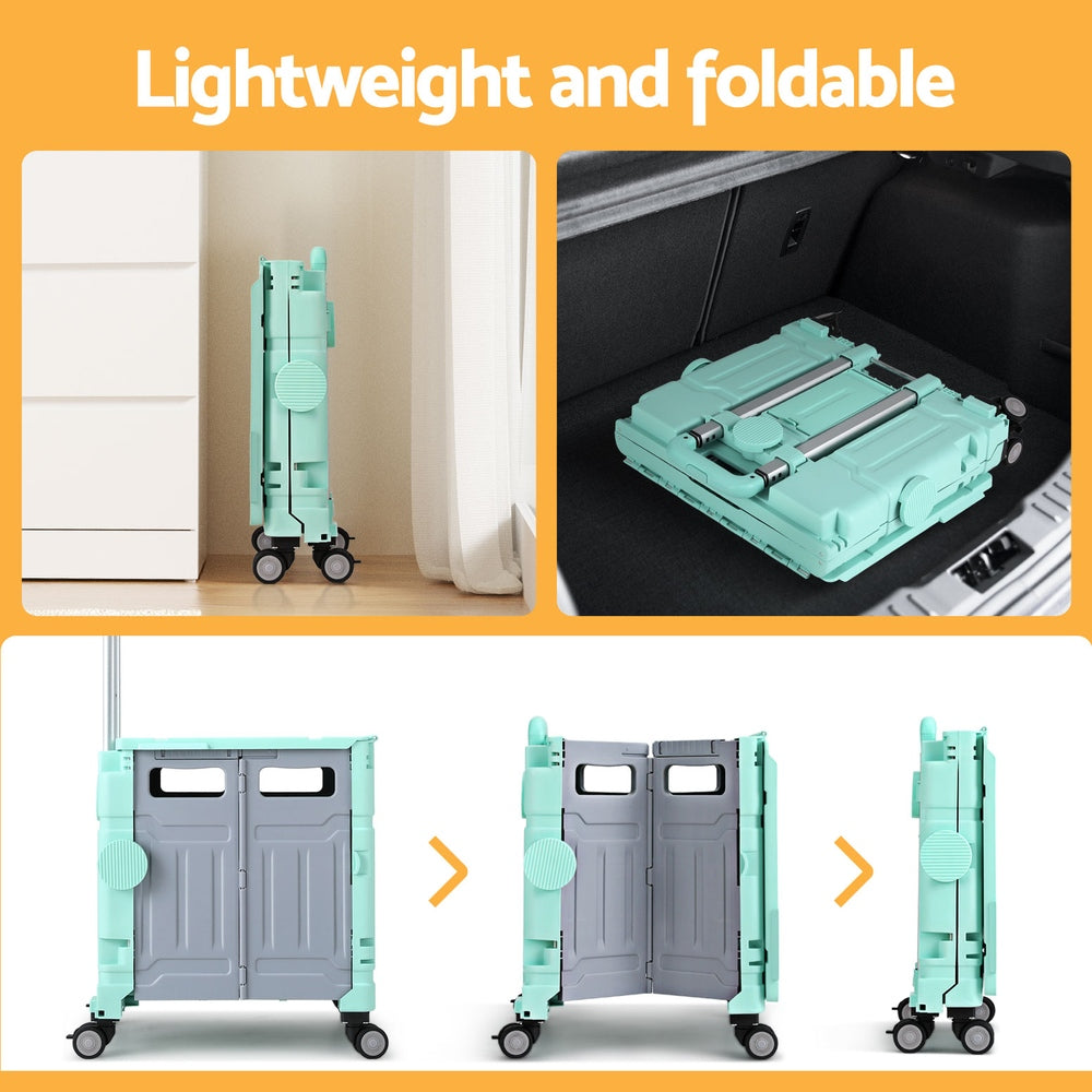 emajin-shopping-trolley-cart-75l-foldable-green www.mallsonline.com.au