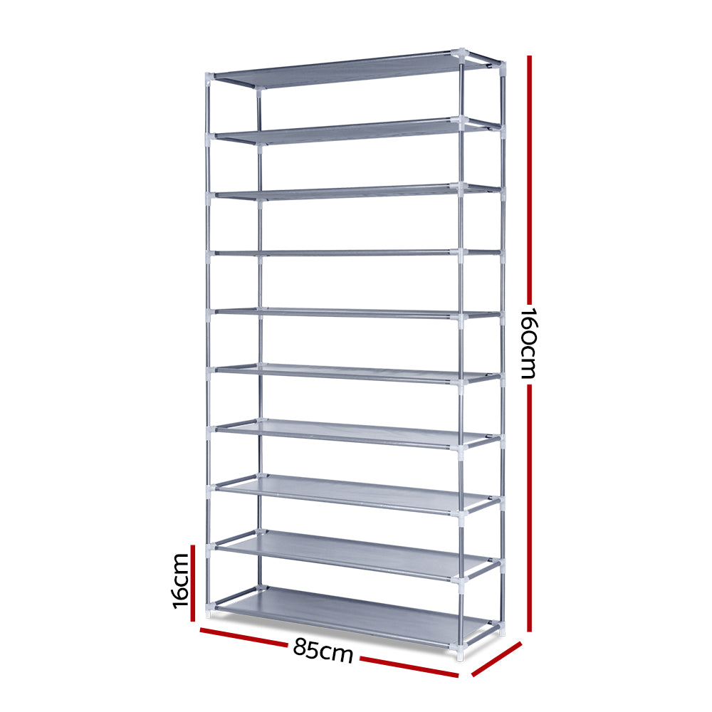 10-tier-stackable-shoe-rack www.mallsonline.com.au