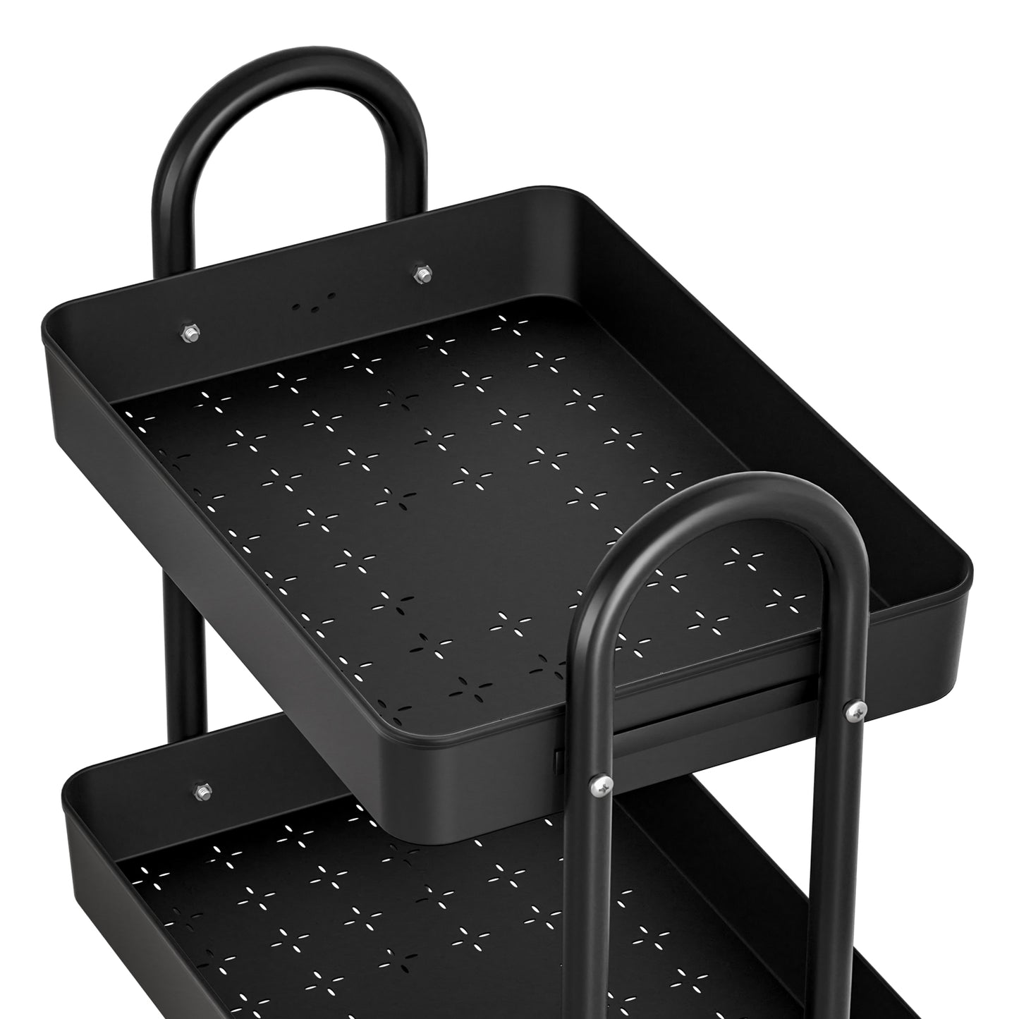 artiss-storage-trolley-kitchen-cart-3-tiers-rack-shelf-organiser-wheels-black www.mallsonline.com.au