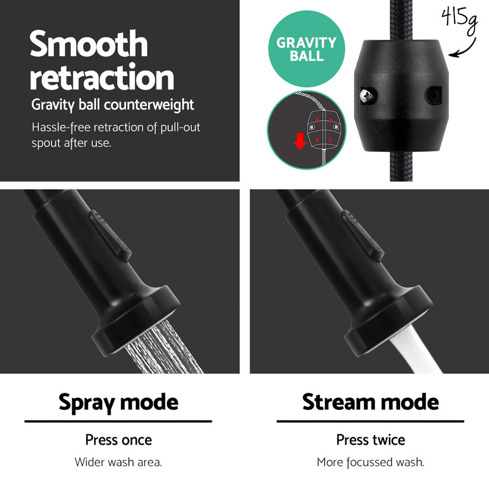 cefito-pull-out-kitchen-tap-mixer-basin-taps-faucet-vanity-sink-swivel-brass-wel-in-black www.mallsonline.com.au