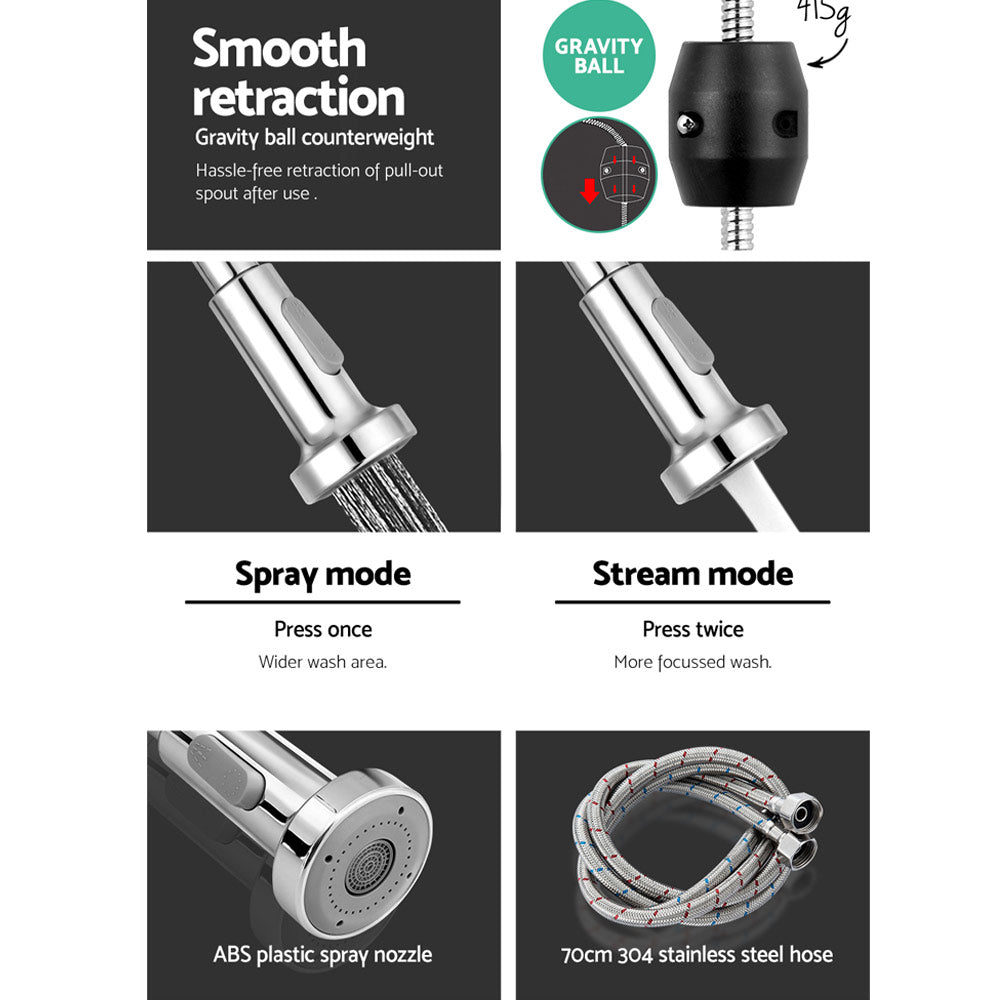 cefito-kitchen-tap-mixer-faucet-taps-pull-out-laundry-bath-sink-brass-watermark www.mallsonline.com.au