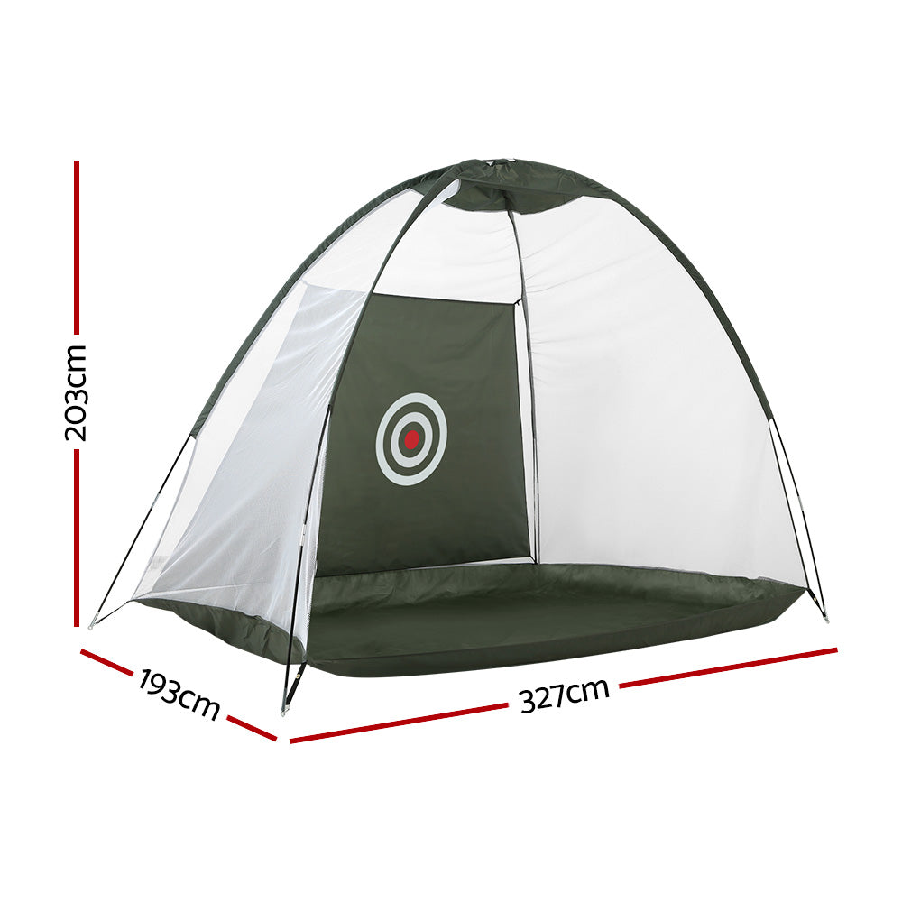 everfit-3m-golf-practice-net-portable-training-aid-driving-target-tent-green www.mallsonline.com.au