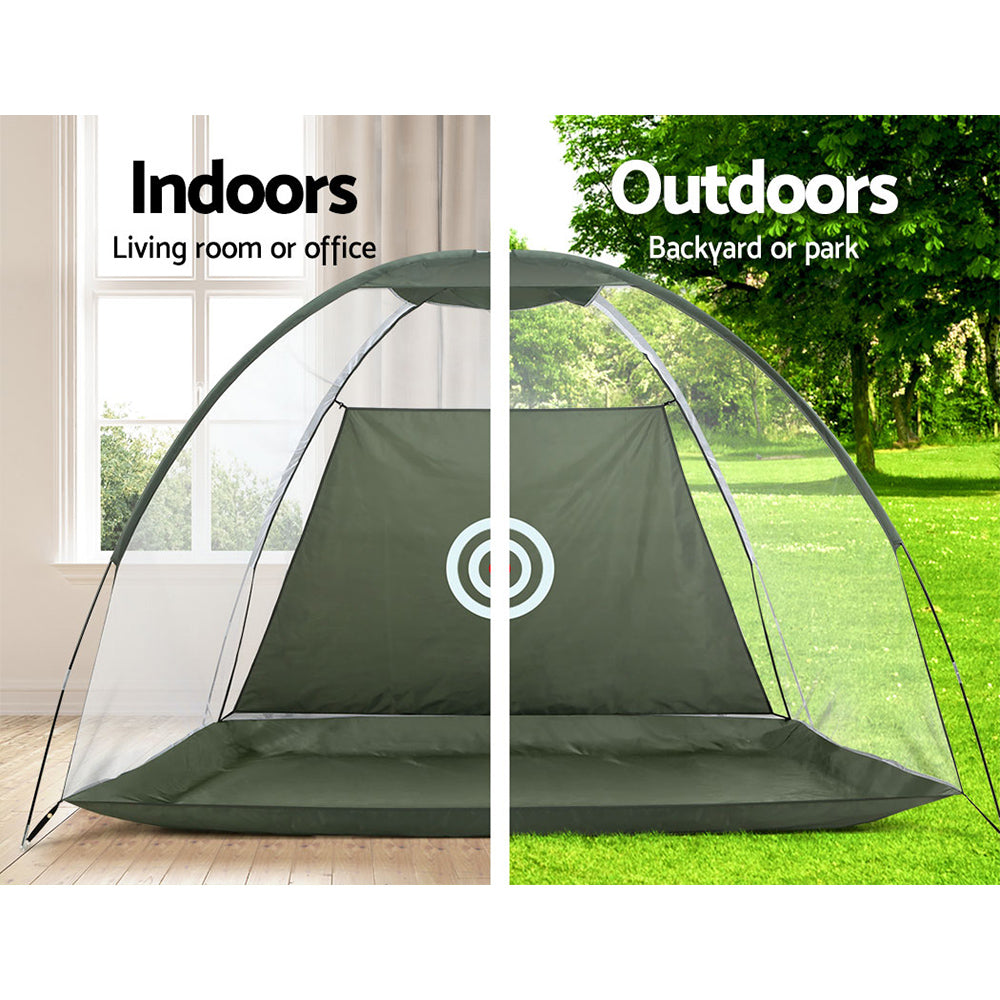 everfit-3m-golf-practice-net-portable-training-aid-driving-target-tent-green www.mallsonline.com.au