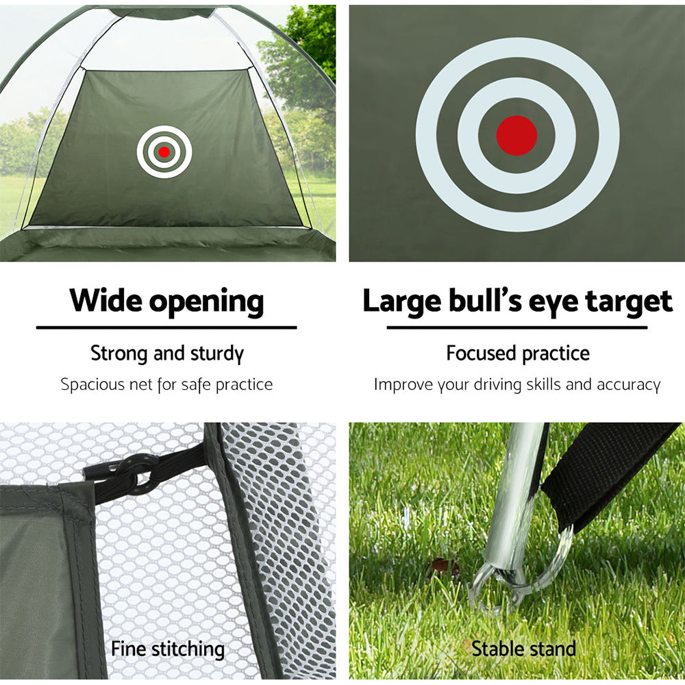 everfit-3m-golf-practice-net-portable-training-aid-driving-target-tent-green www.mallsonline.com.au