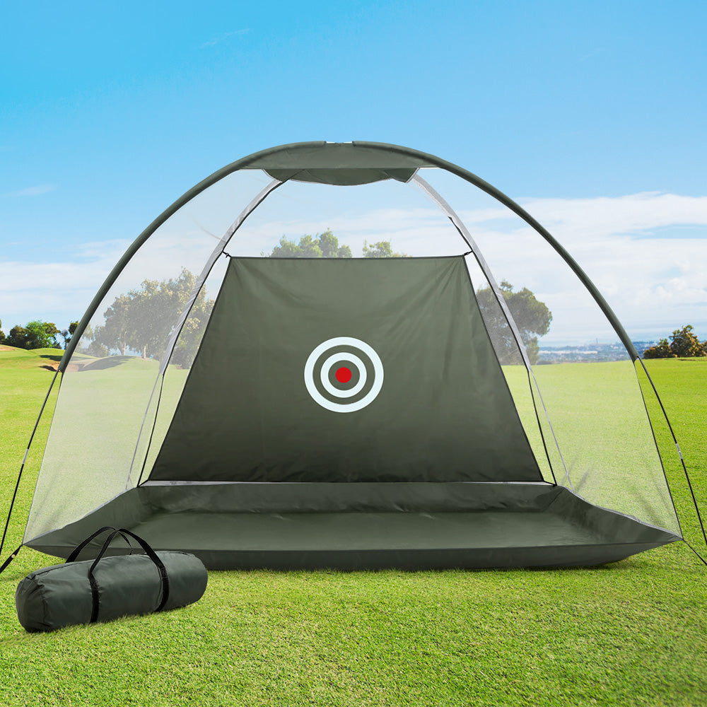 everfit-3m-golf-practice-net-portable-training-aid-driving-target-tent-green www.mallsonline.com.au