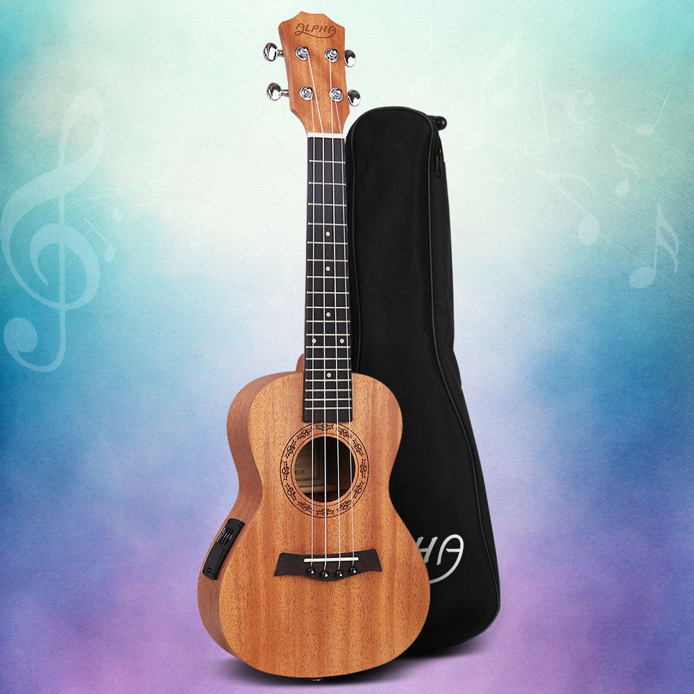 alpha-26-inch-tenor-ukulele-electric-mahogany-ukeleles-uke-hawaii-guitar-with-eq at www.mallsonline.com.au