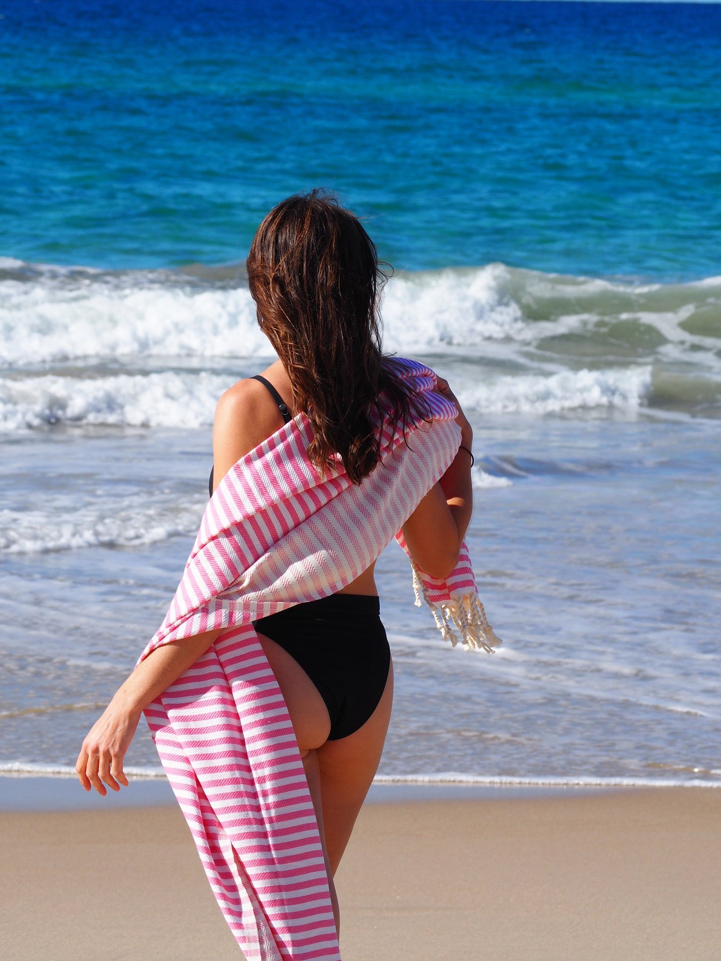 portsea-turkish-cotton-towel-rose www.mallsonline.com.au