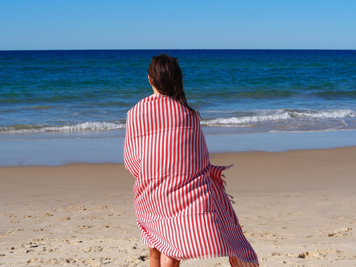 portsea-turkish-cotton-towel-cherry www.mallsonline.com.au