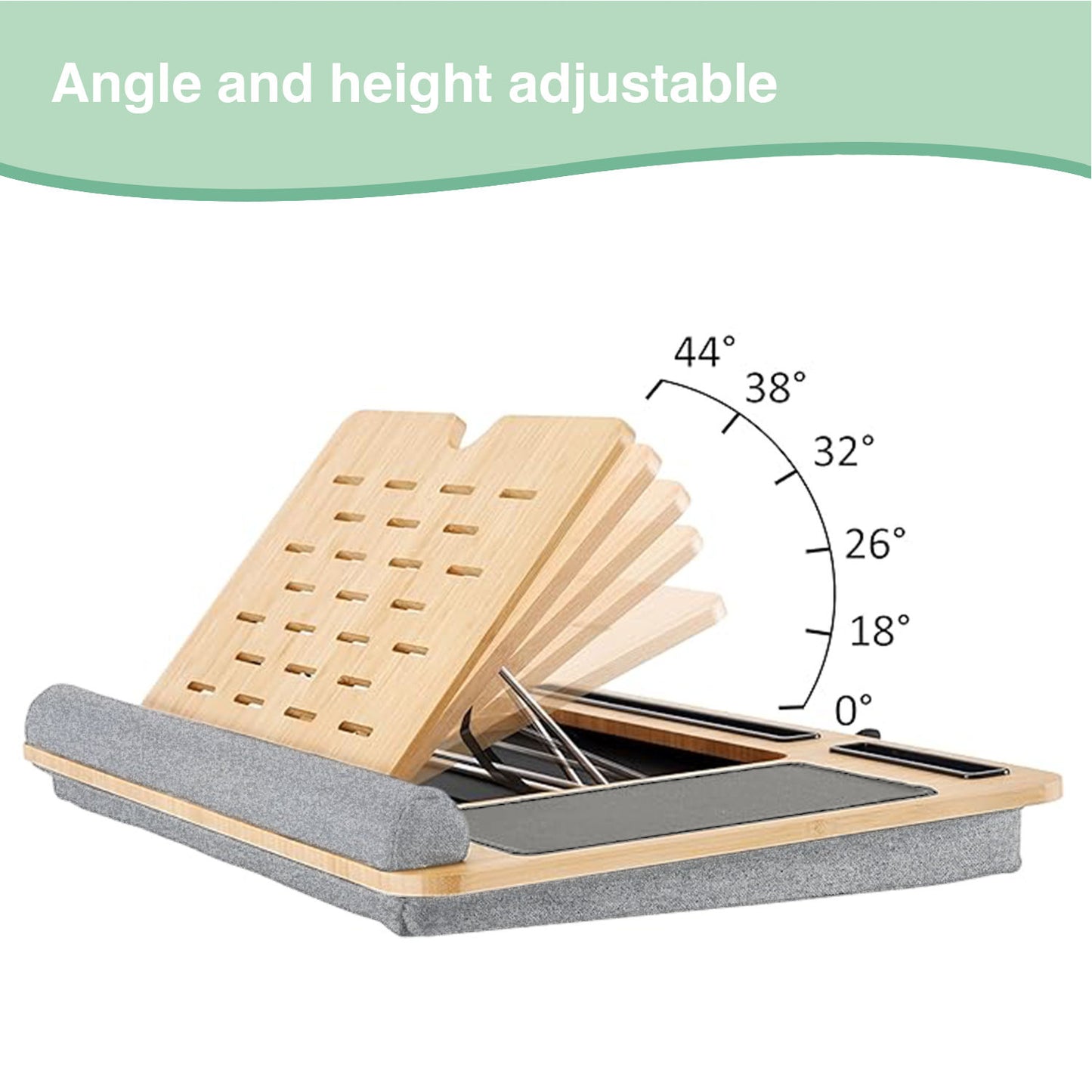carla-home-bamboo-laptop-lap-desk-with-cushion-and-angle-adjustable-for-office-and-home www.mallsonline.com.au