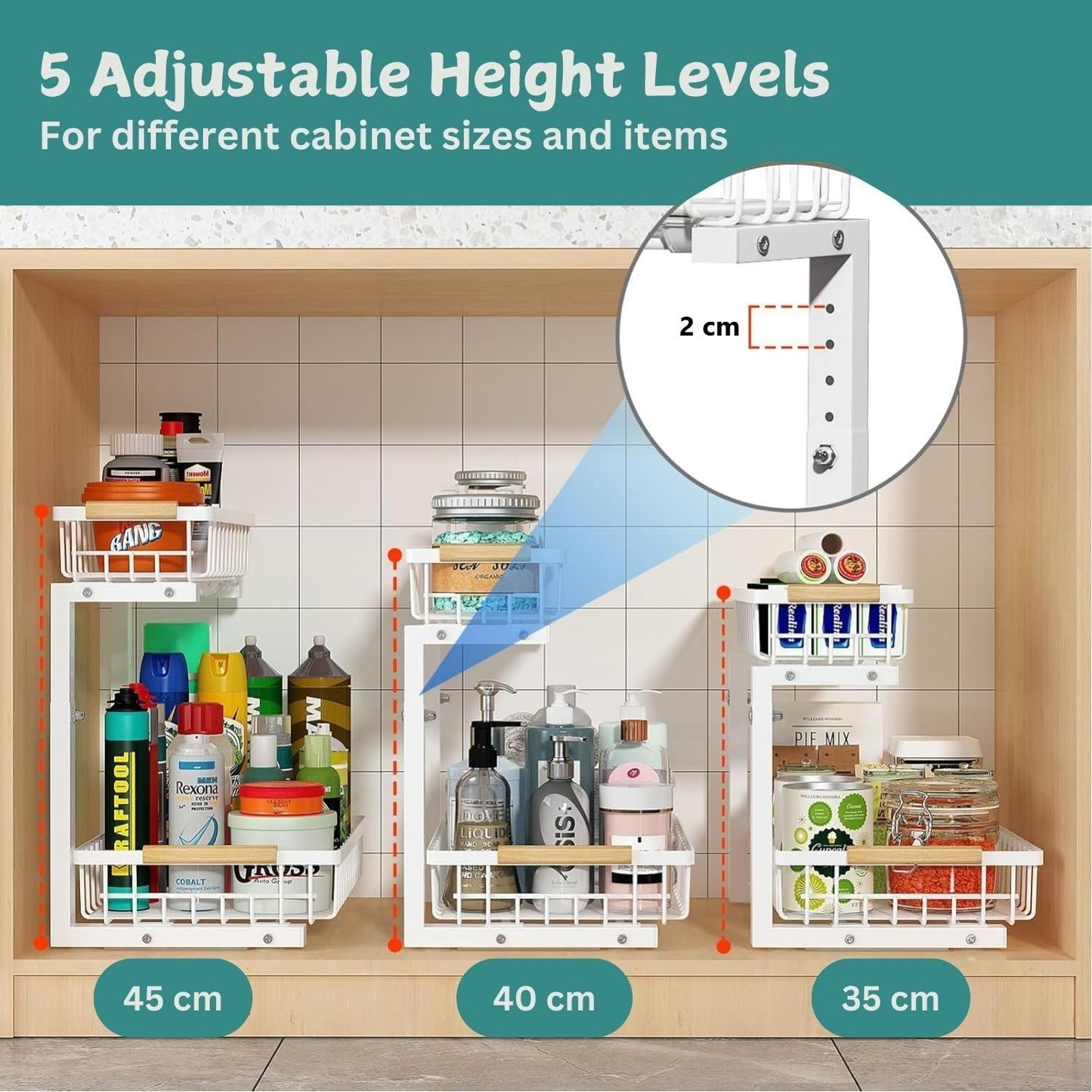 2-tier-kitchen-under-sink-organiser-storage-with-height-adjustable-unique-slide-rail-suction-cups-for-storage-1 www.mallsonline.com.au