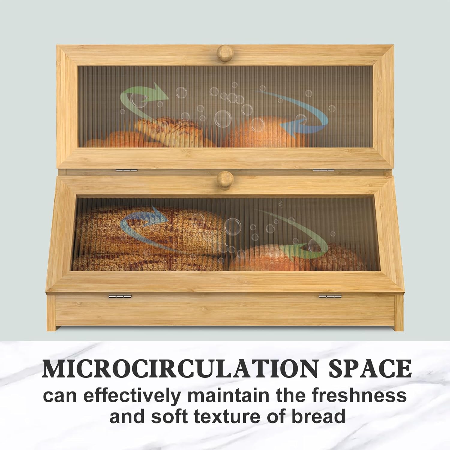 double-layer-bamboo-bread-box-for-kitchen-counter-with-large-capacity-and-clear-window www.mallsonline.com.au