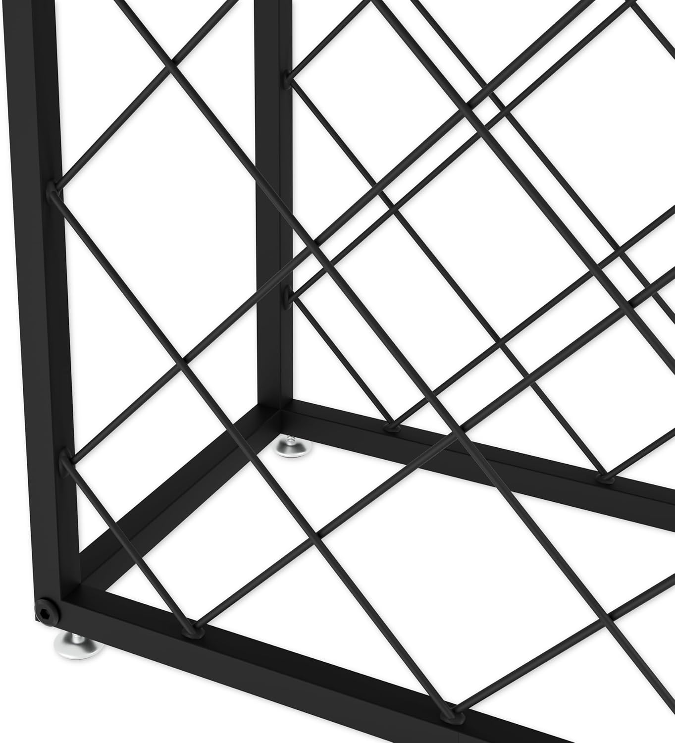 freestanding-metal-wine-rack-for-25-bottles www.mallsonline.com.au