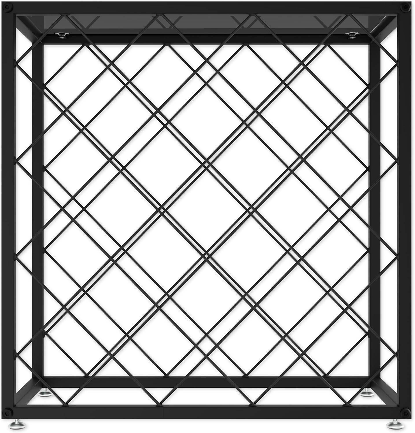 freestanding-metal-wine-rack-for-25-bottles www.mallsonline.com.au