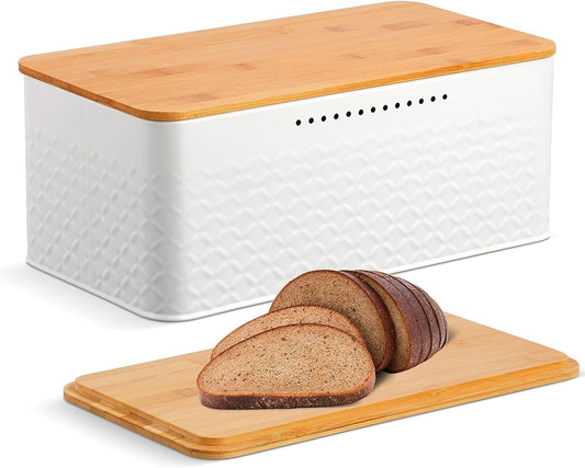 bread-bin-with-bamboo-lid-used-as-chopping-board-for-kitchen-countertop-1 www.mallsonline.com.au
