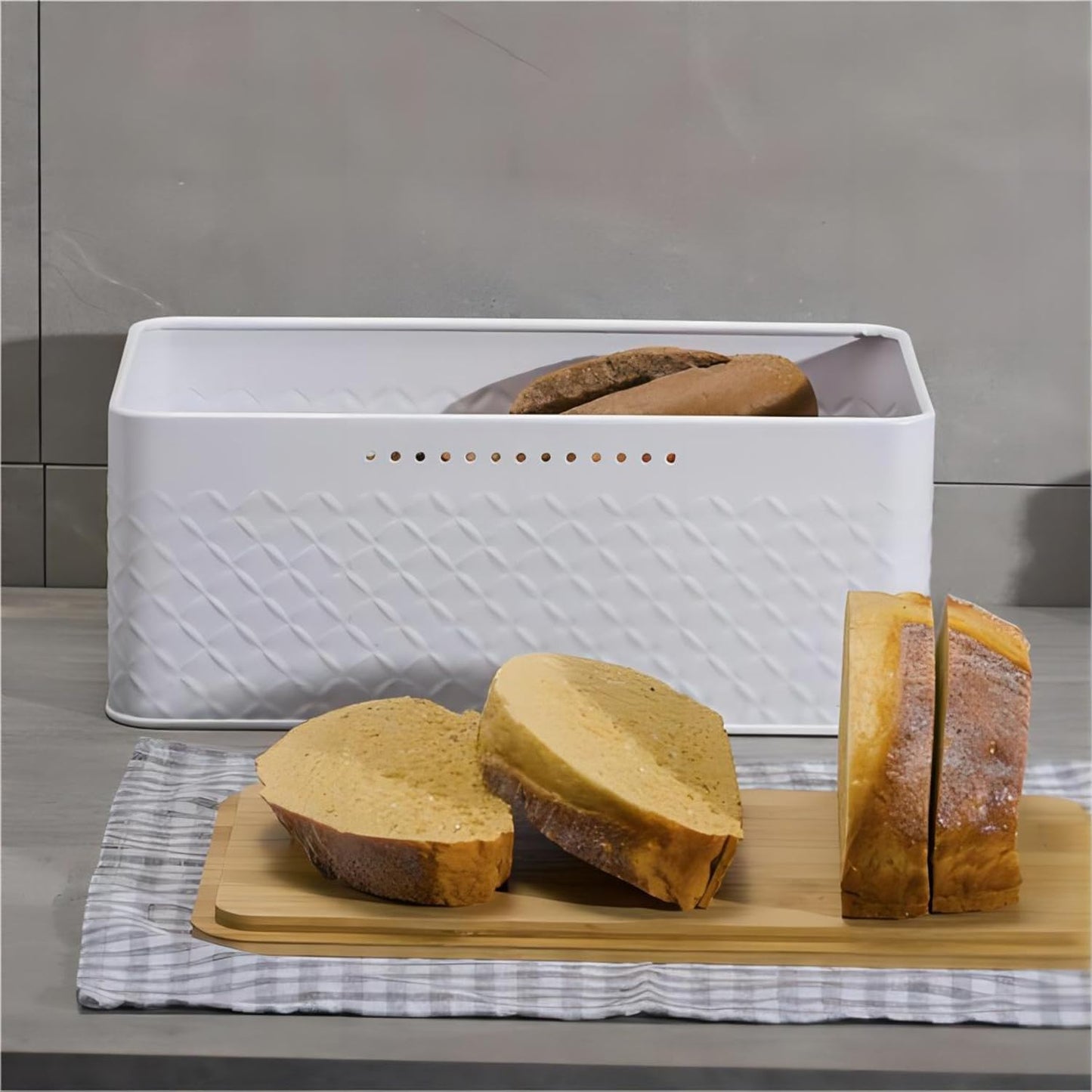 bread-bin-with-bamboo-lid-used-as-chopping-board-for-kitchen-countertop-1 www.mallsonline.com.au