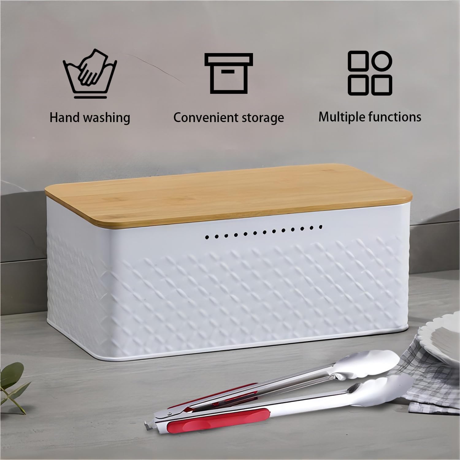 bread-bin-with-bamboo-lid-used-as-chopping-board-for-kitchen-countertop-1 www.mallsonline.com.au