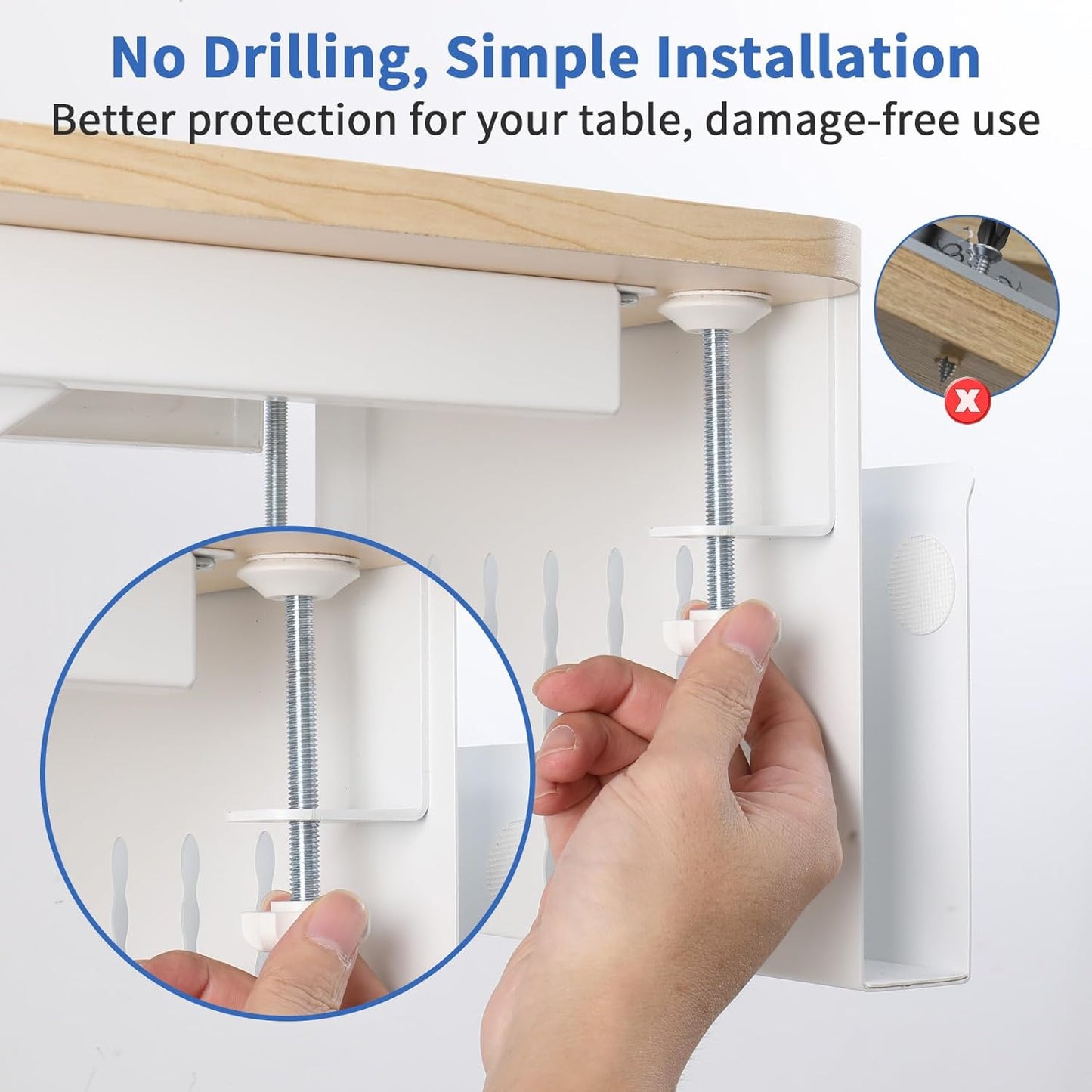 under-desk-side-laptop-holder-storage-with-no-drill-cable-management-tray-and-pen-storage-for-office-and-home-1 www.mallsonline.com.au