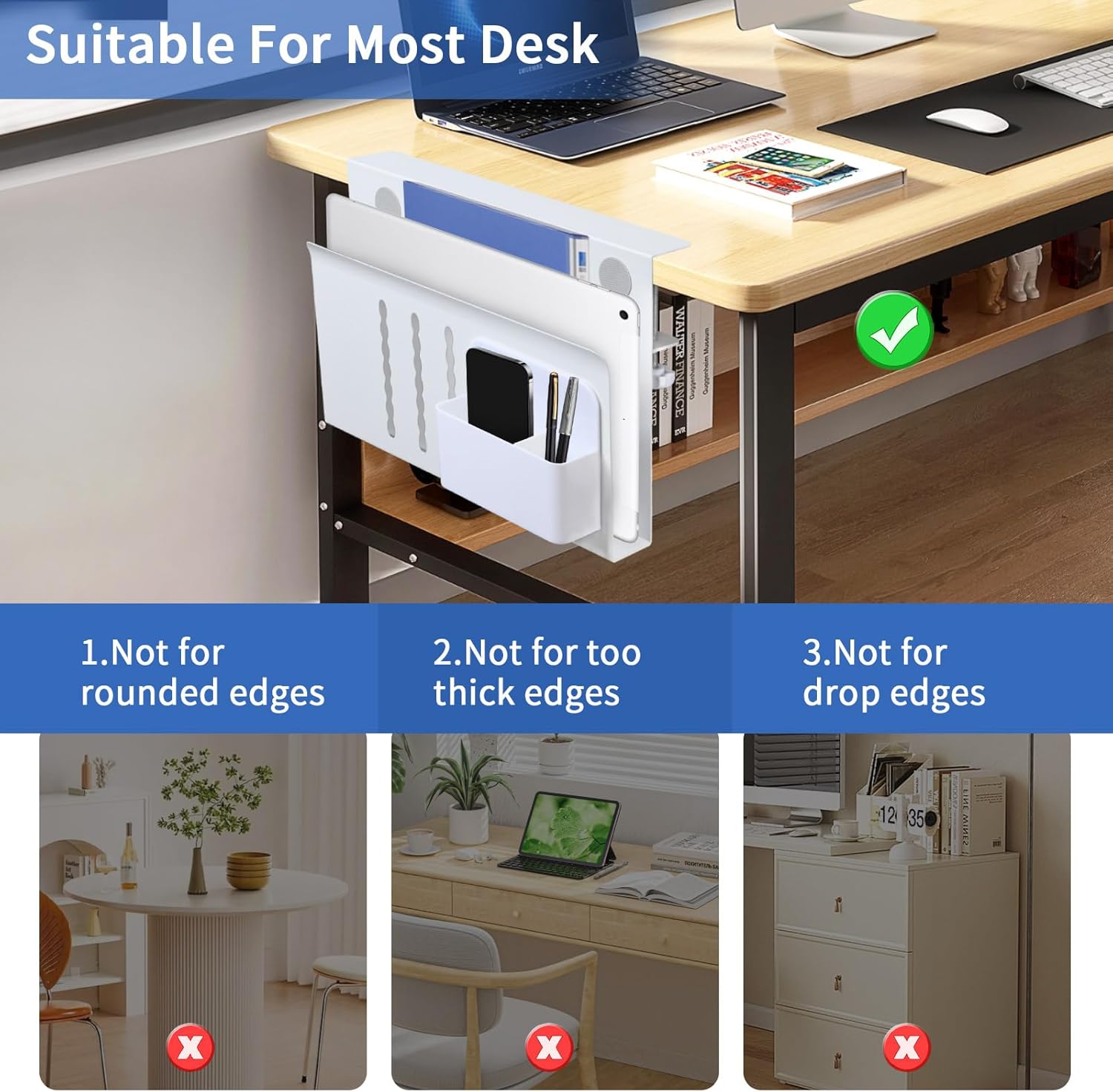 under-desk-side-laptop-holder-storage-with-no-drill-cable-management-tray-and-pen-storage-for-office-and-home-1 www.mallsonline.com.au