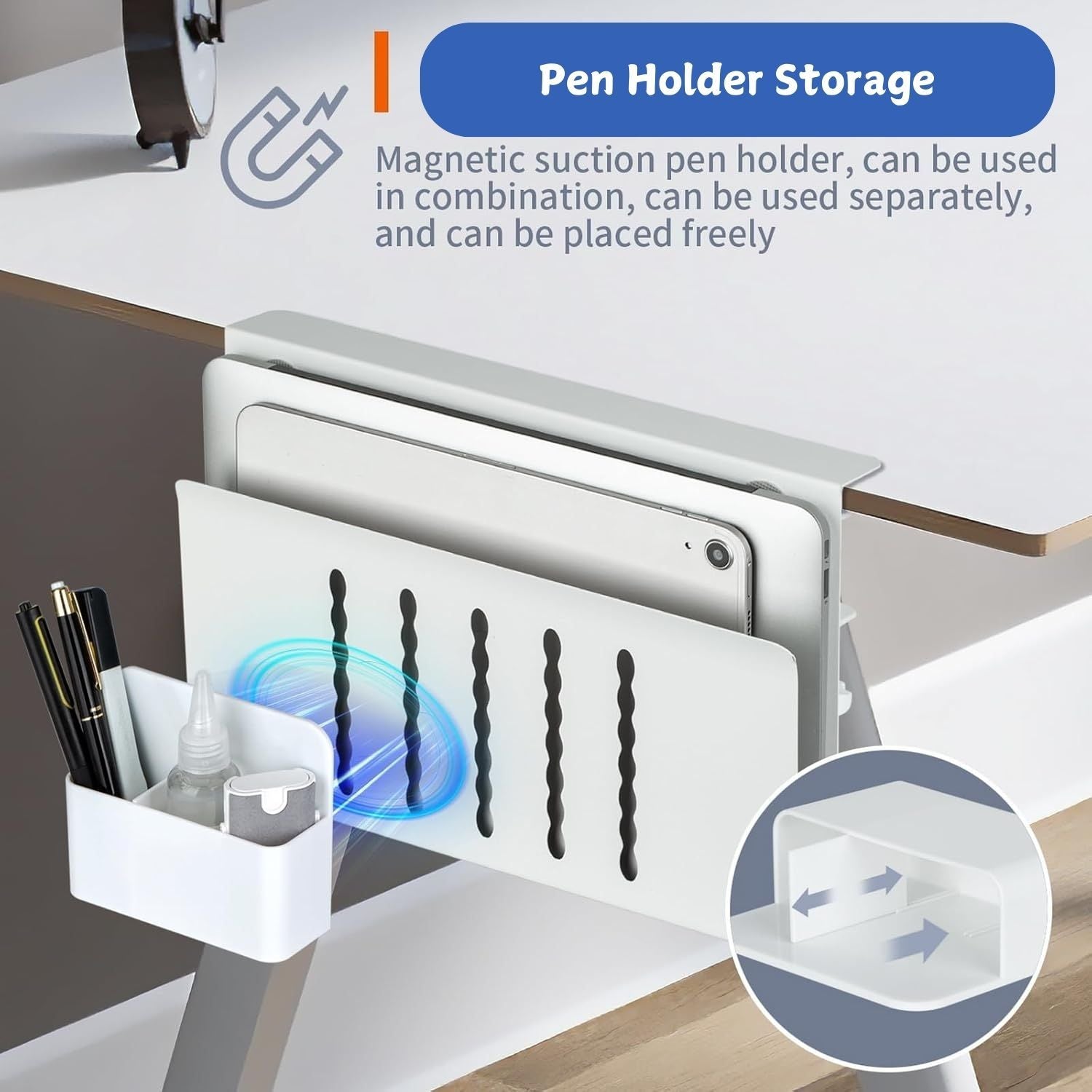 under-desk-side-laptop-holder-storage-with-no-drill-cable-management-tray-and-pen-storage-for-office-and-home-1 www.mallsonline.com.au