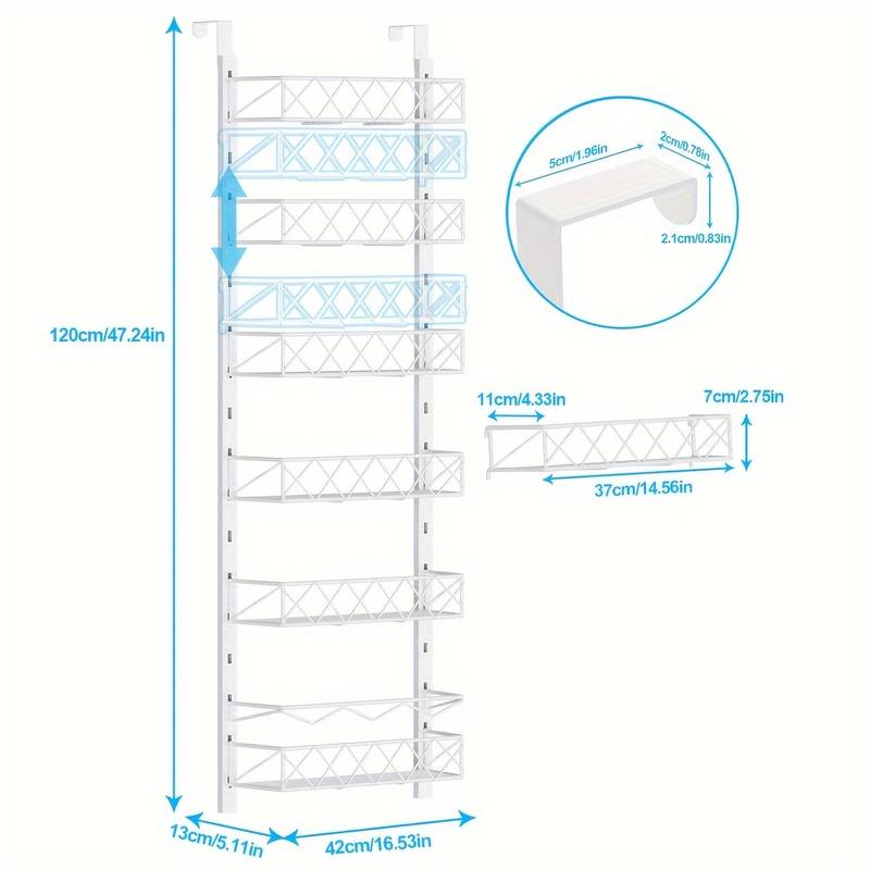 6-tier-adjustable-baskets-over-door-pantry-organiser-for-home-kitchen-1 www.mallsonline.com.au