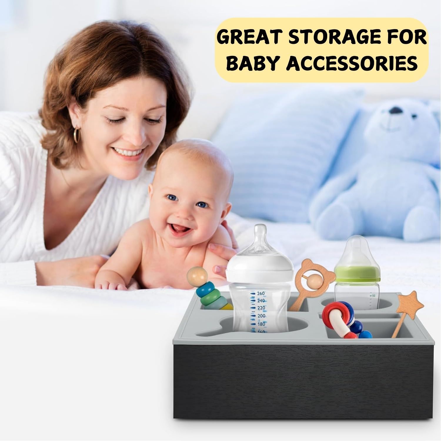 wooden-couch-cup-holder-tray-with-soft-silicone-rotatable-phone-holder-for-storaging-drinks-snacks www.mallsonline.com.au