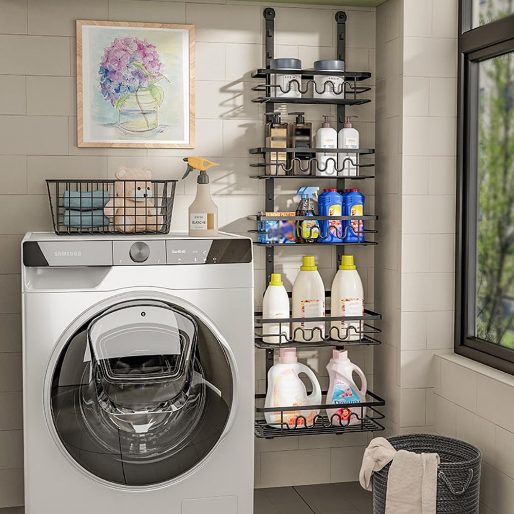 4-tier-adjustable-baskets-over-door-pantry-organiser-for-home-kitchen www.mallsonline.com.au