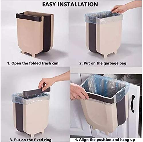 hanging-trash-can-collapsible-small-garbage-waste-bin-for-kitchen-cabinet-door-beige www.mallsonline.com.au
