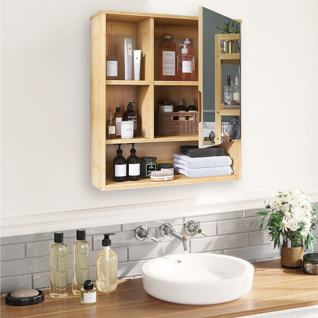 bamboo-wall-medicine-cabinet-mirror-55-5cm-5-shelf