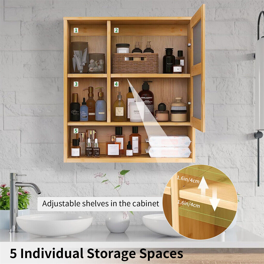 bamboo-wall-medicine-cabinet-mirror-55-5cm-5-shelf