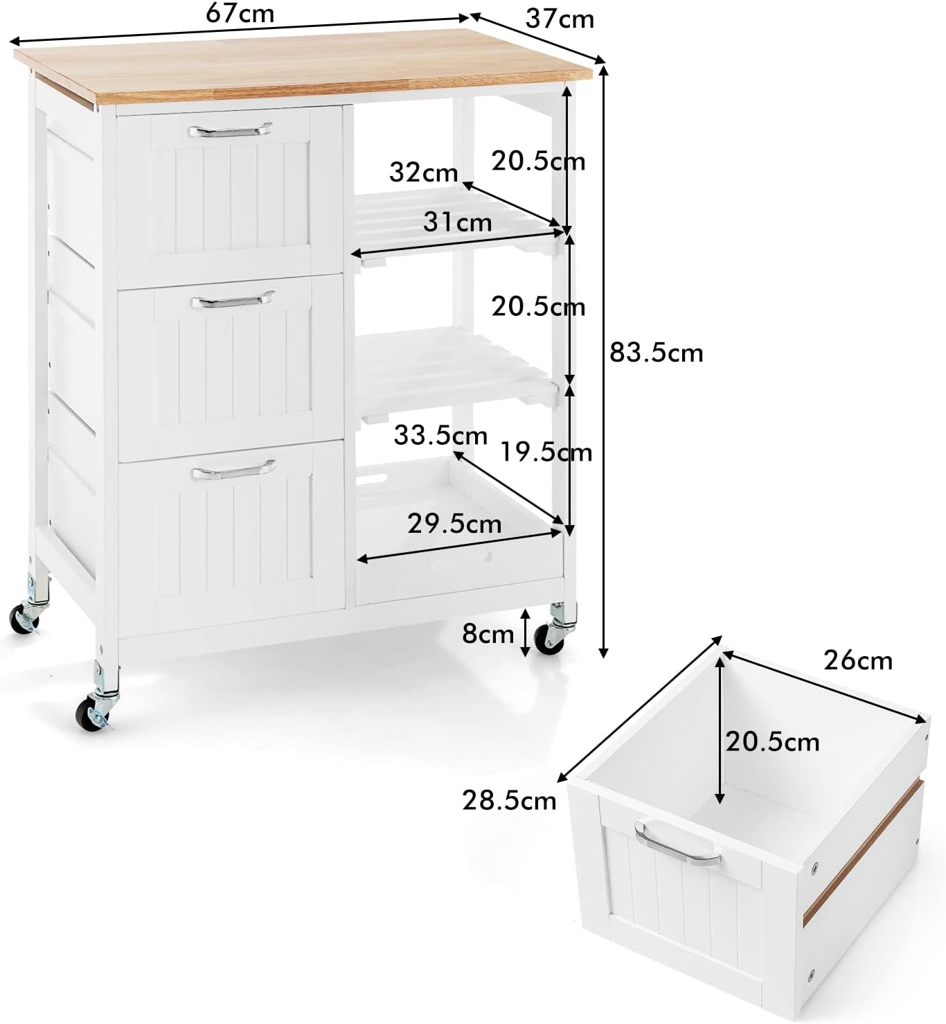 kitchen-island-on-wheels-with-storage www.mallsonline.com.au