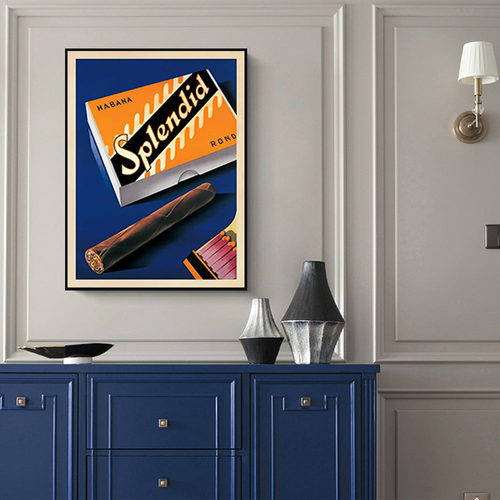 wall-art-40cmx60cm-splendid-black-frame-canvas www.mallsonline.com.au