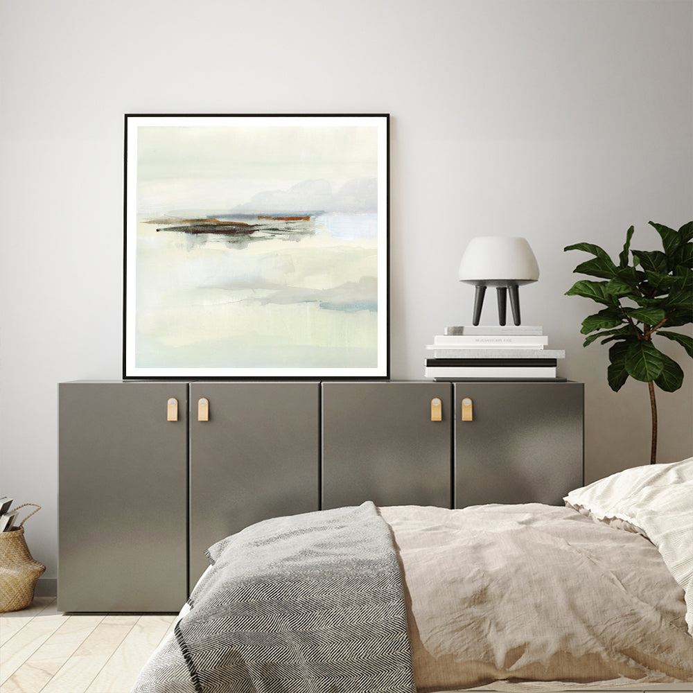 50cmx50cm-atmospheric-edge-black-frame-canvas-wall-art www.mallsonline.com.au