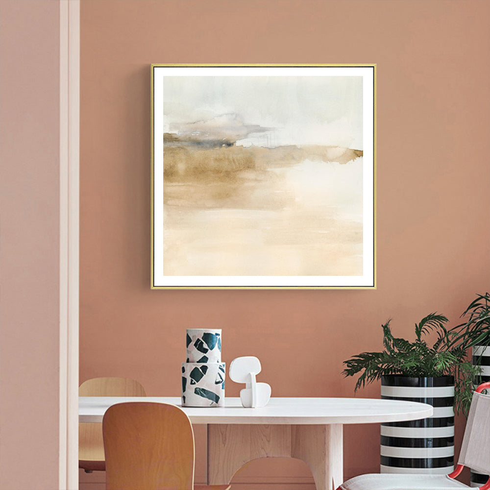 90cmx90cm-atmospheric-edge-ii-gold-frame-canvas-wall-art www.mallsonline.com.au