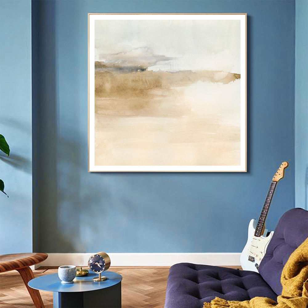 90cmx90cm-atmospheric-edge-ii-gold-frame-canvas-wall-art www.mallsonline.com.au