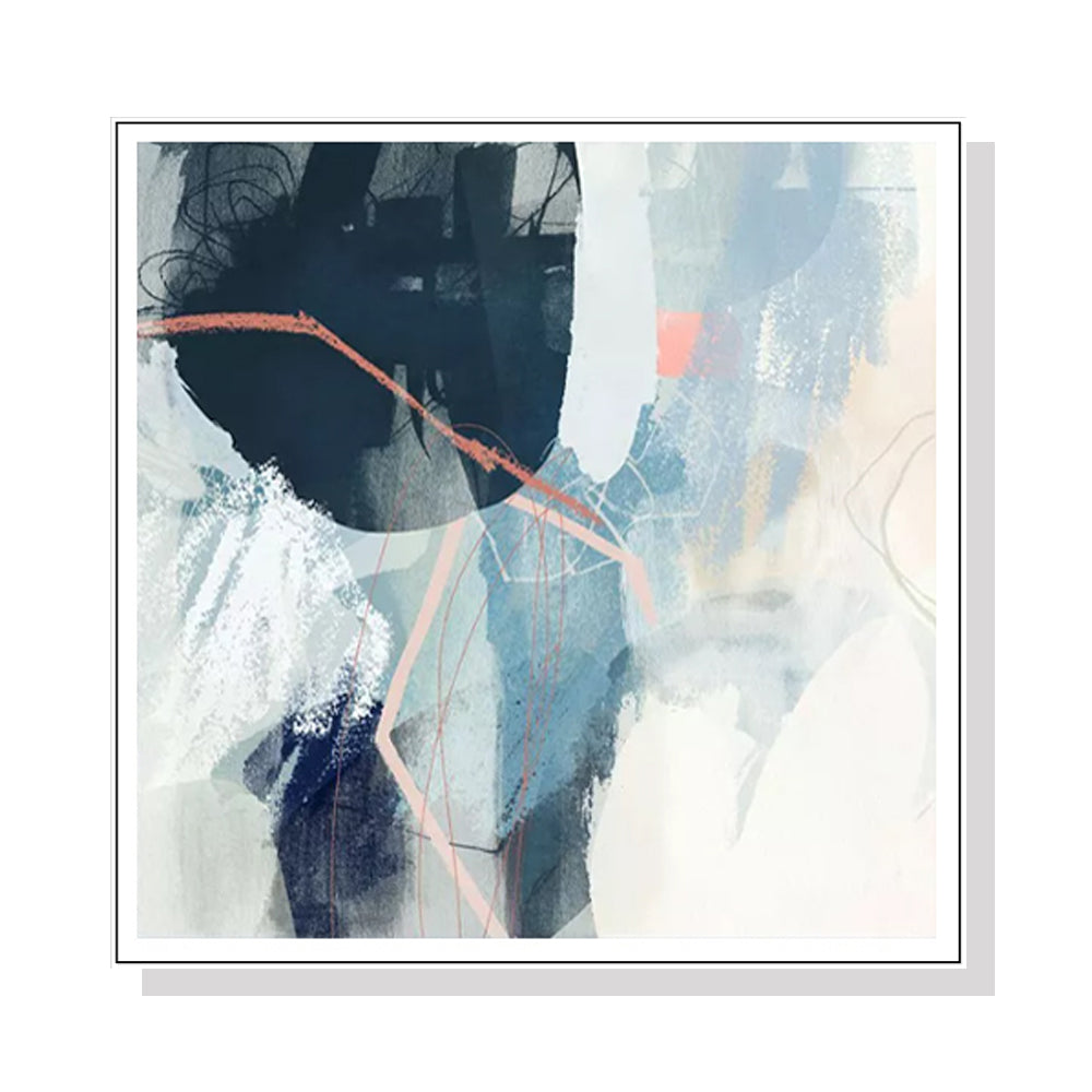80cmx80cm-luz-ii-white-frame-canvas-wall-art www.mallsonline.com.au