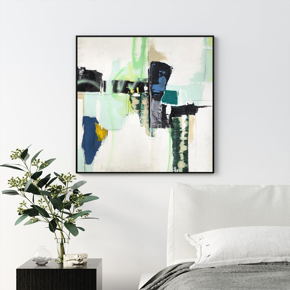 80cmx80cm-hard-truth-black-frame-canvas-wall-art www.mallsonline.com.au