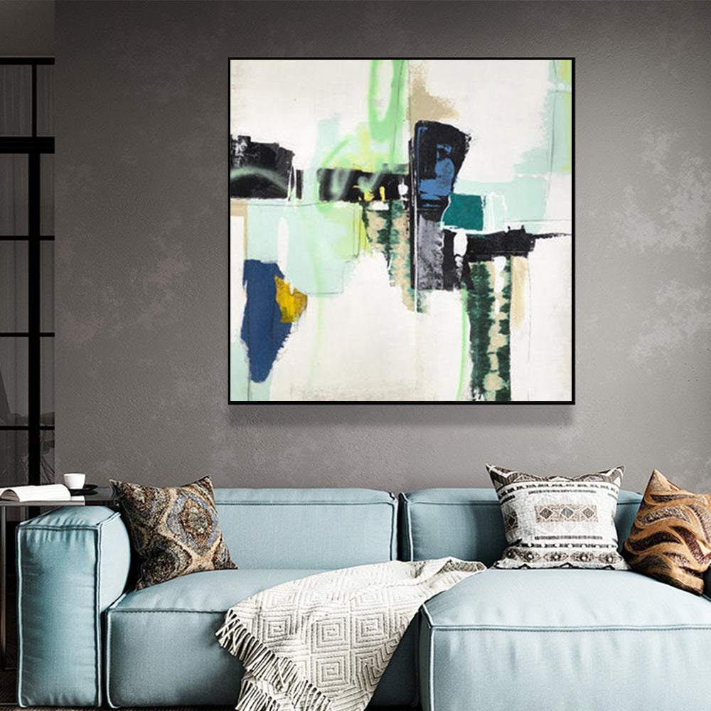 80cmx80cm-hard-truth-black-frame-canvas-wall-art www.mallsonline.com.au