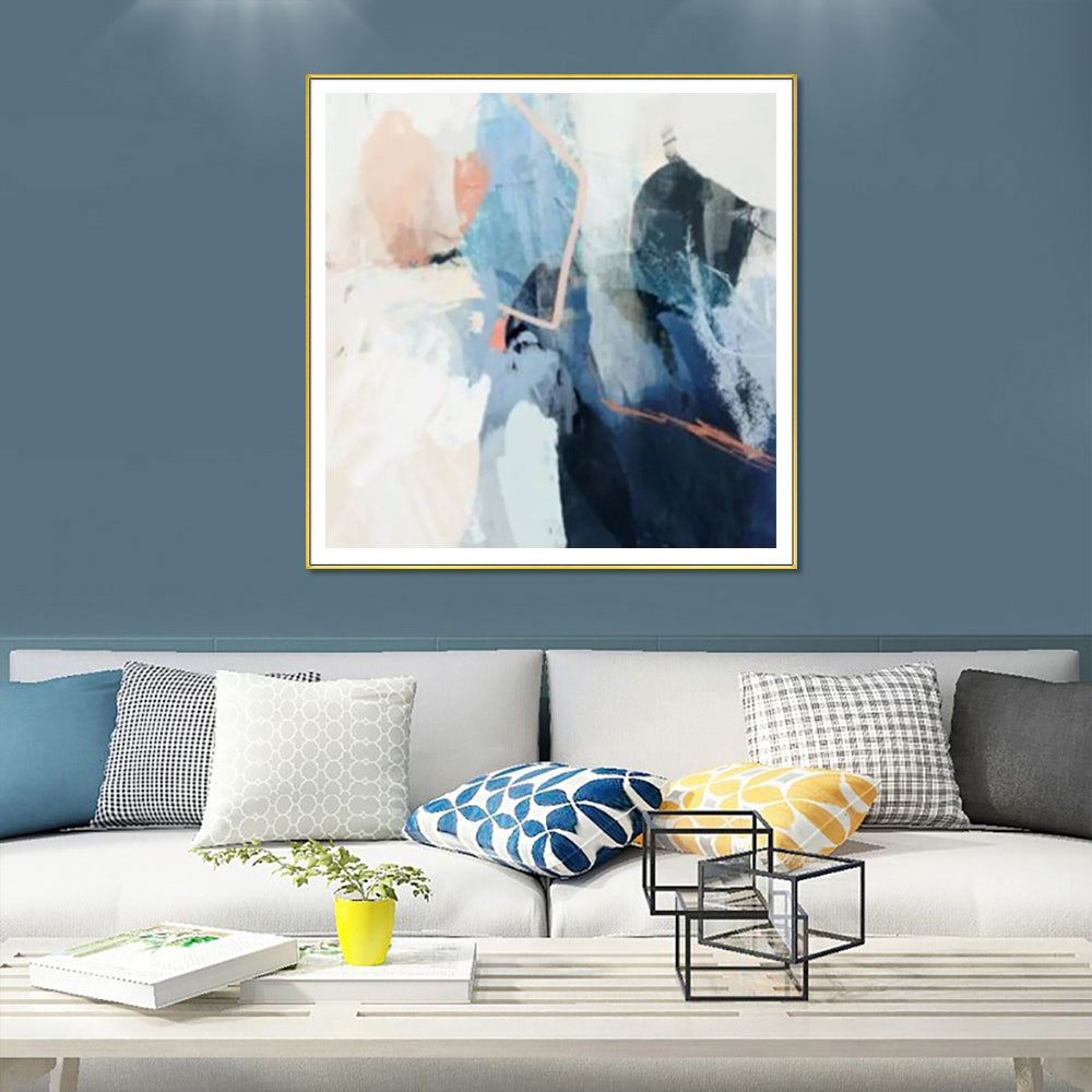80cmx80cm-luz-i-gold-frame-canvas-wall-art www.mallsonline.com.au