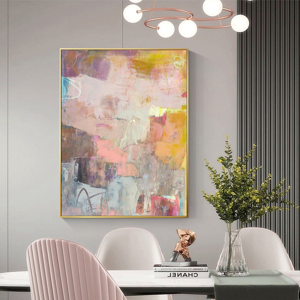 50cmx70cm-lann-ii-gold-frame-canvas-wall-art www.mallsonline.com.au